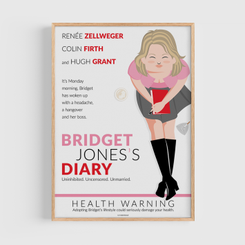 Póster edición limitada · Bridget Jones's Diary