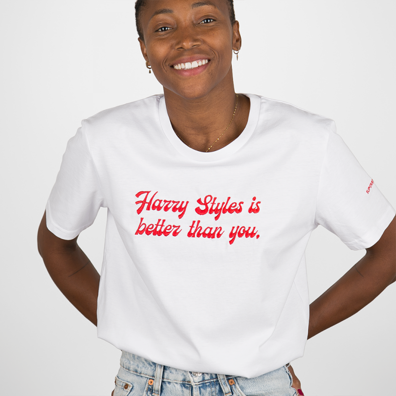 Camiseta · Harry Styles is better than you